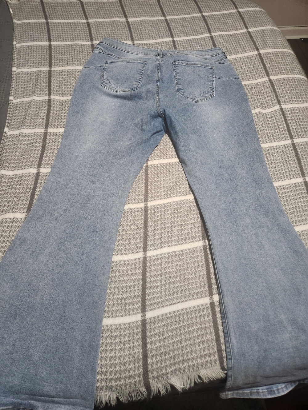 Fashion Nova Light Wash Women’s Flared Jeans